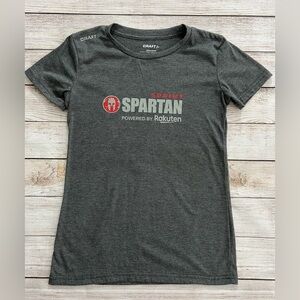 Craft Gray Short Sleeve Spartan race sprint Tee